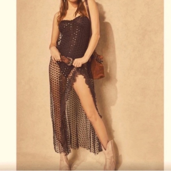 Women’s intimately by Free People Smoke & Mirrors Bodysuit Size S NWT - Picture 3 of 6